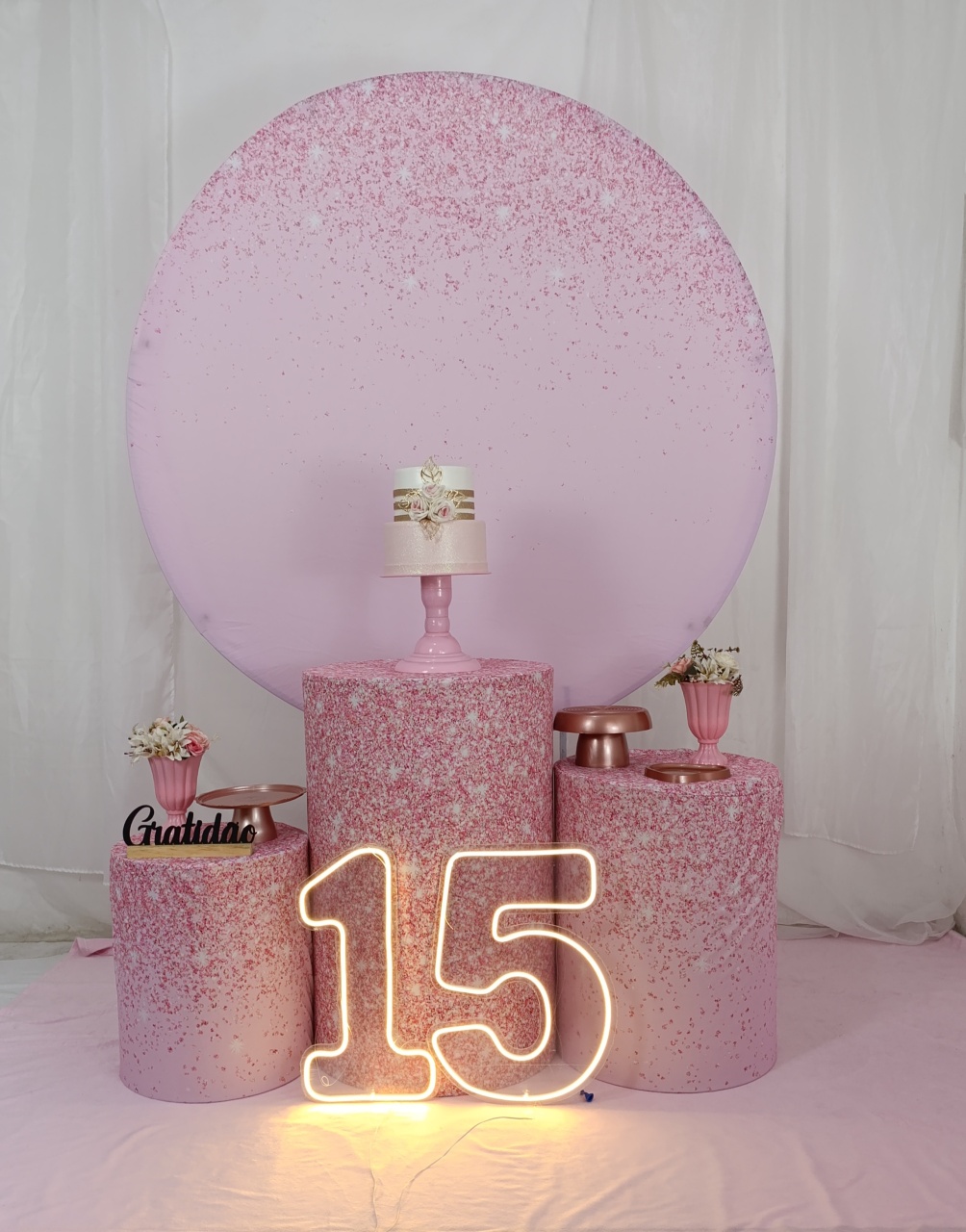 Rose - Kit Celebrar  - FELIZ DATA PEGUE E MONTE 