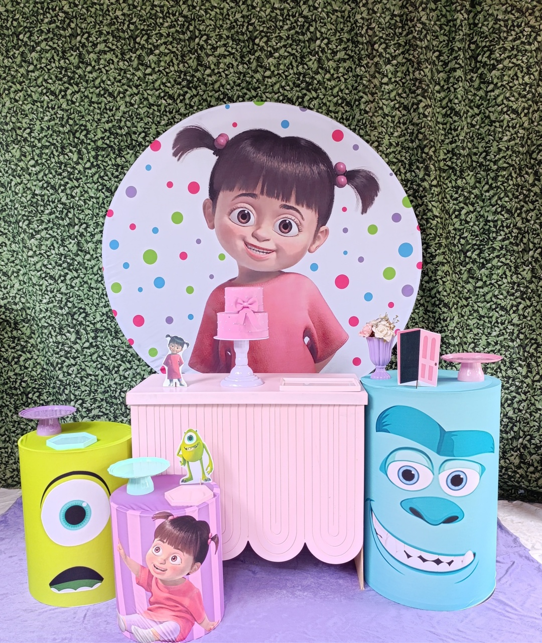 Monstro S.a Boo- Kit Comemore  - FELIZ DATA PEGUE E MONTE 