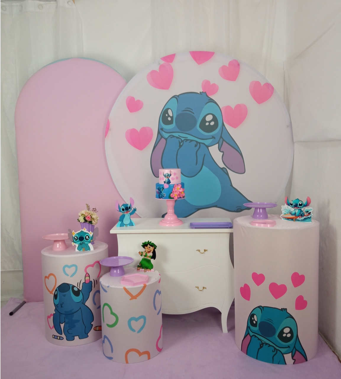 Stitch 2-Kit Felicidade - FELIZ DATA PEGUE E MONTE 