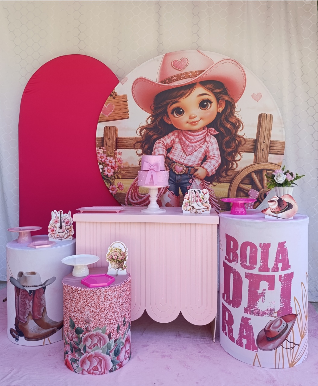Boiadeira Cute - Kit Felicidade - FELIZ DATA PEGUE E MONTE 