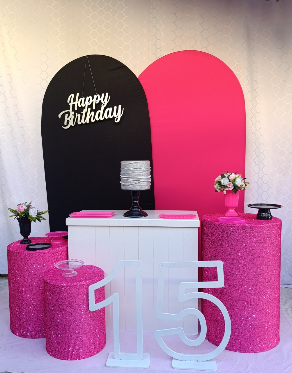 Pink Preto- Kit Felicidade - FELIZ DATA PEGUE E MONTE 