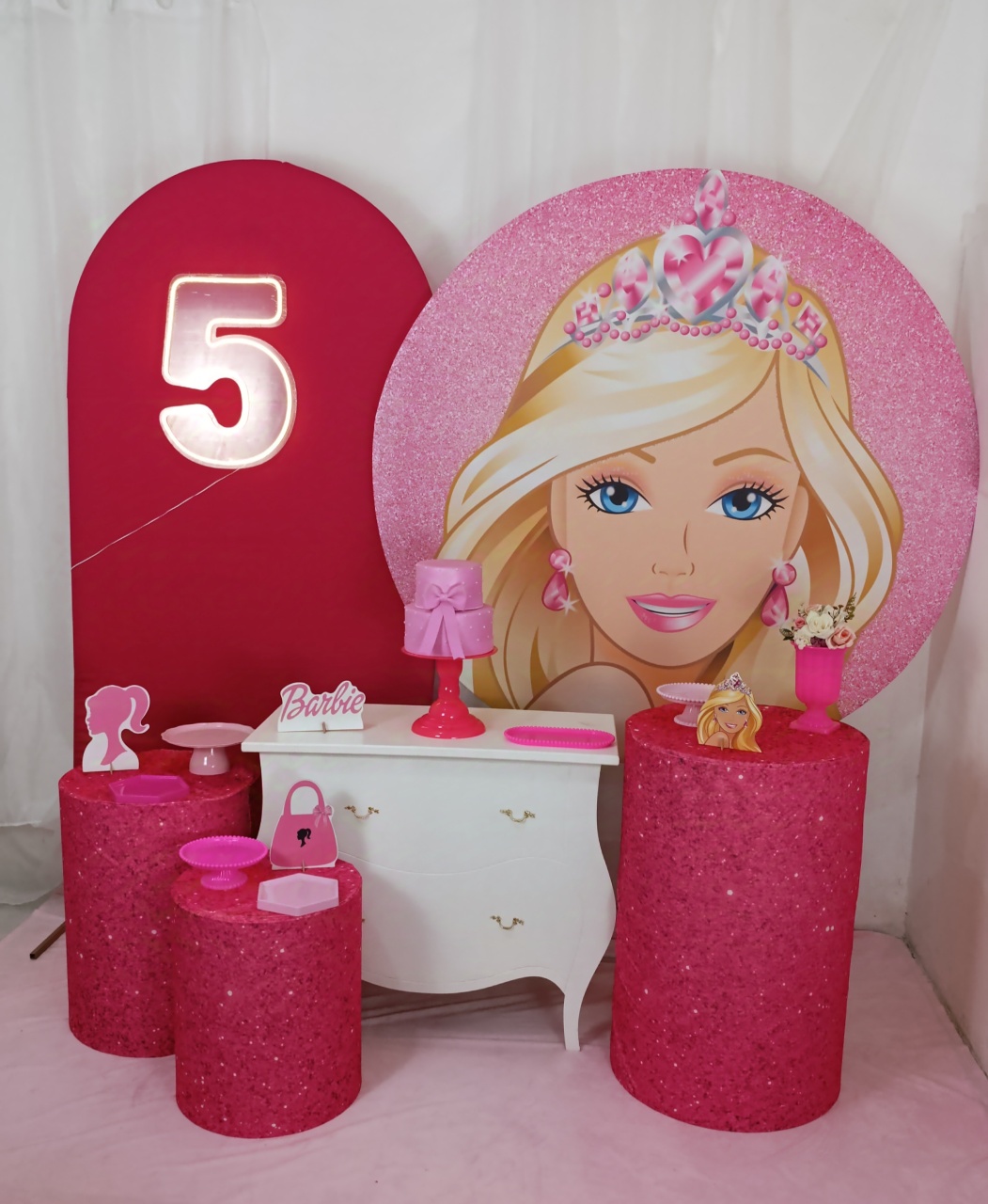 Barbie - Kit Felicidade  - FELIZ DATA PEGUE E MONTE 
