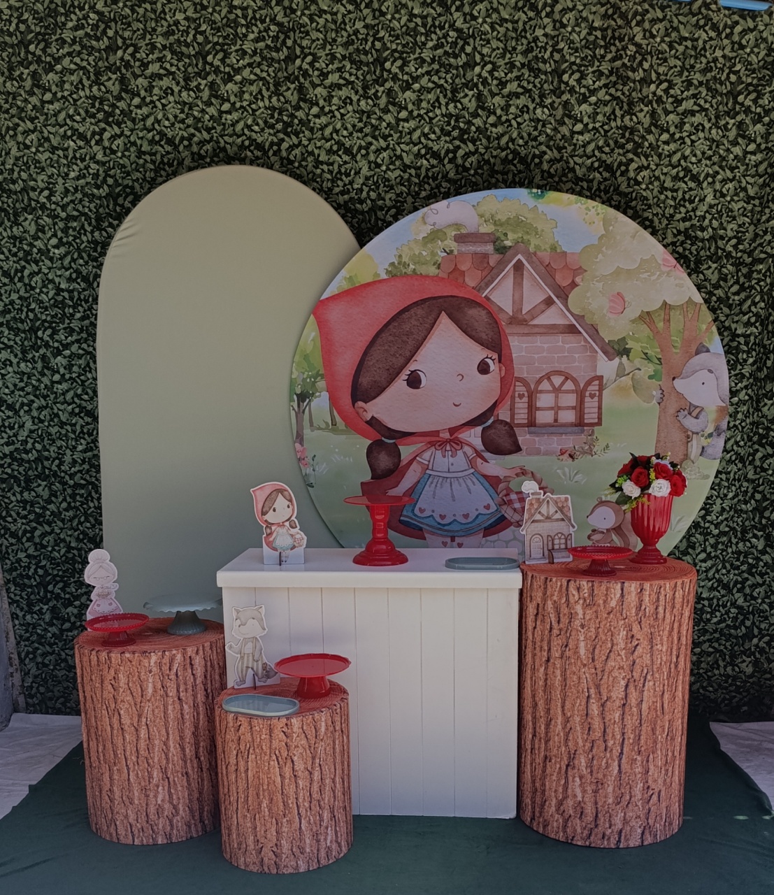 Chapeuzinho Vermelho -Kit Felicidade  - FELIZ DATA PEGUE E MONTE 