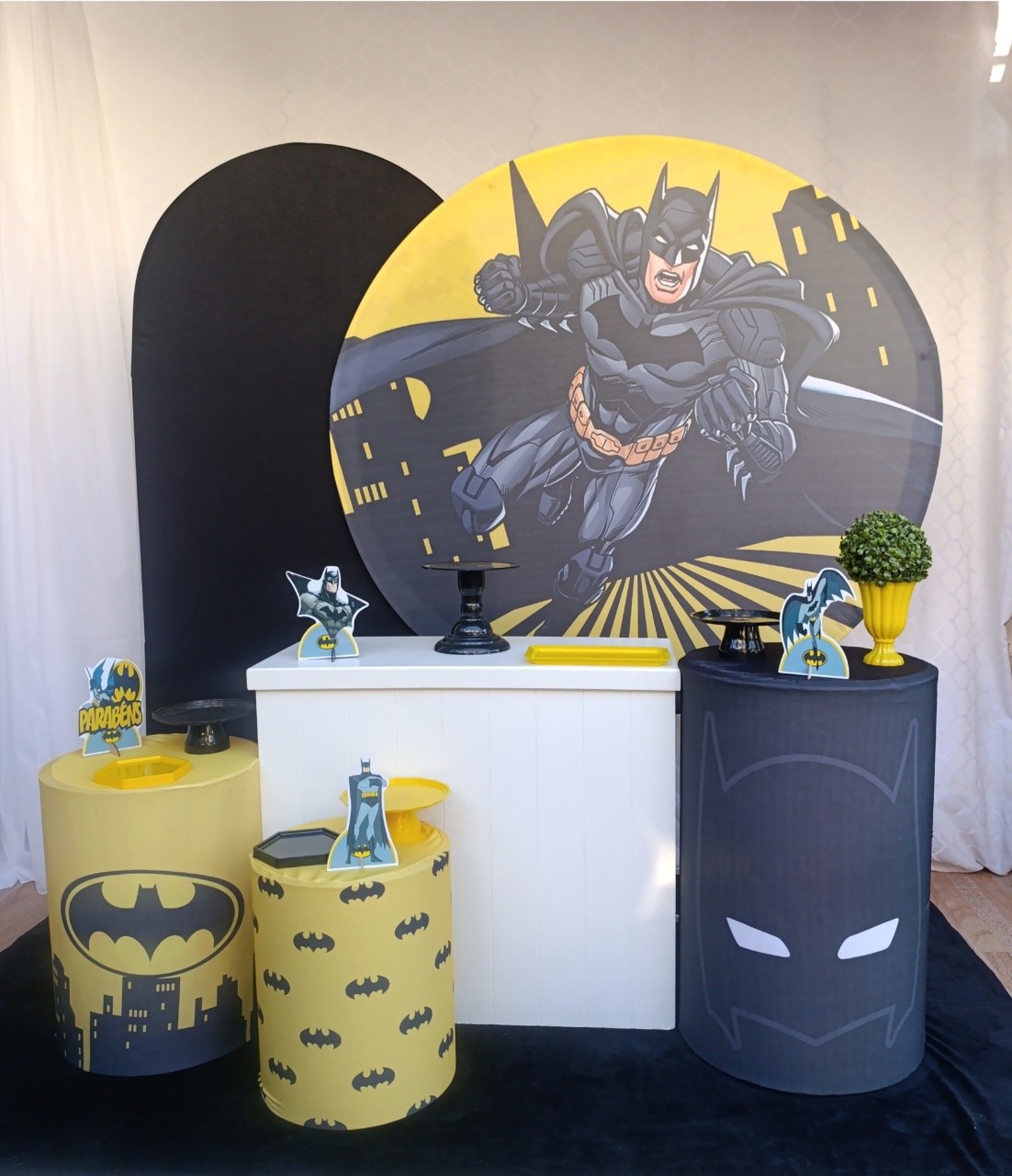 Batman - Kit Felicidade  - FELIZ DATA PEGUE E MONTE 