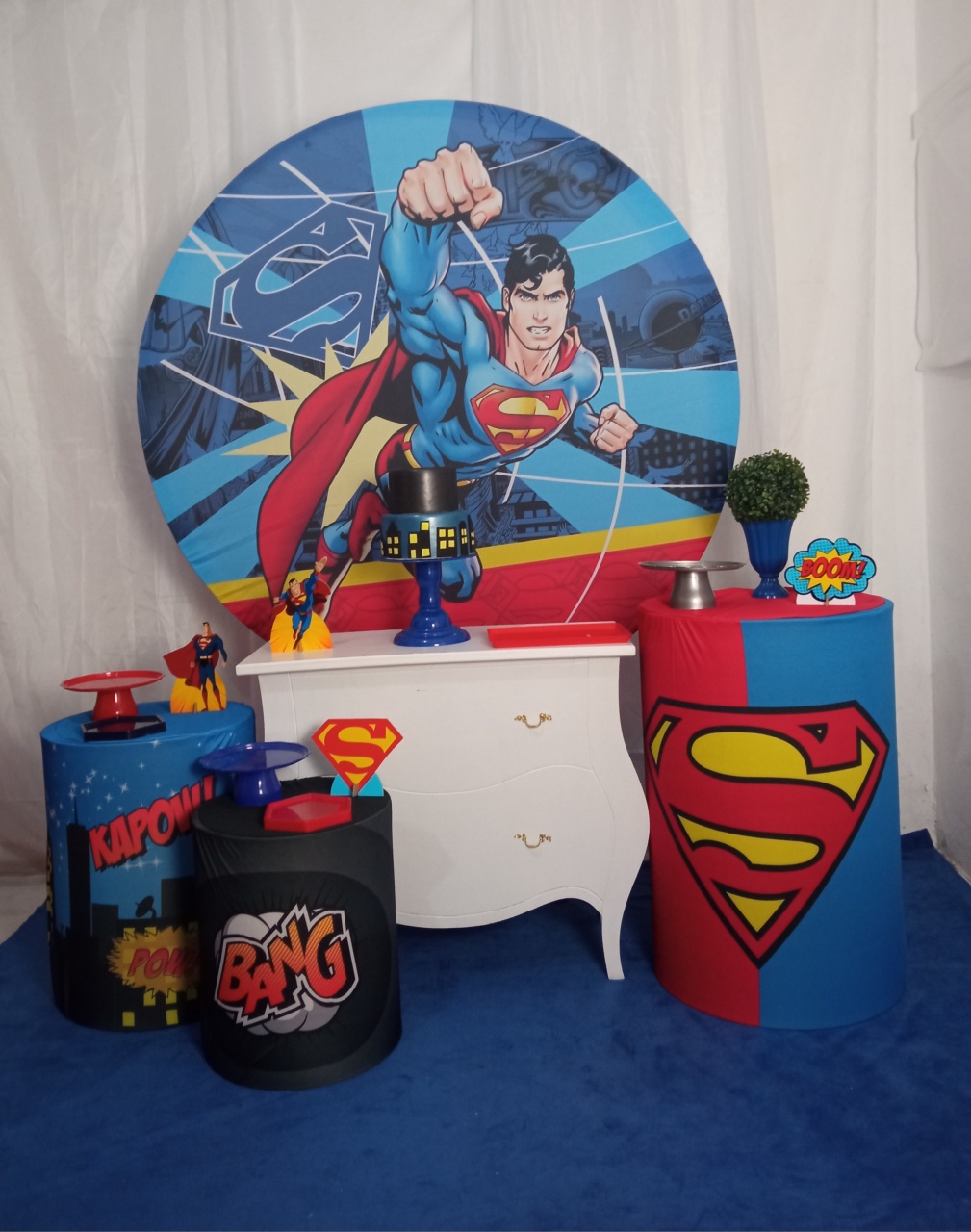 Super Men-  Kit Comemore  - FELIZ DATA PEGUE E MONTE 