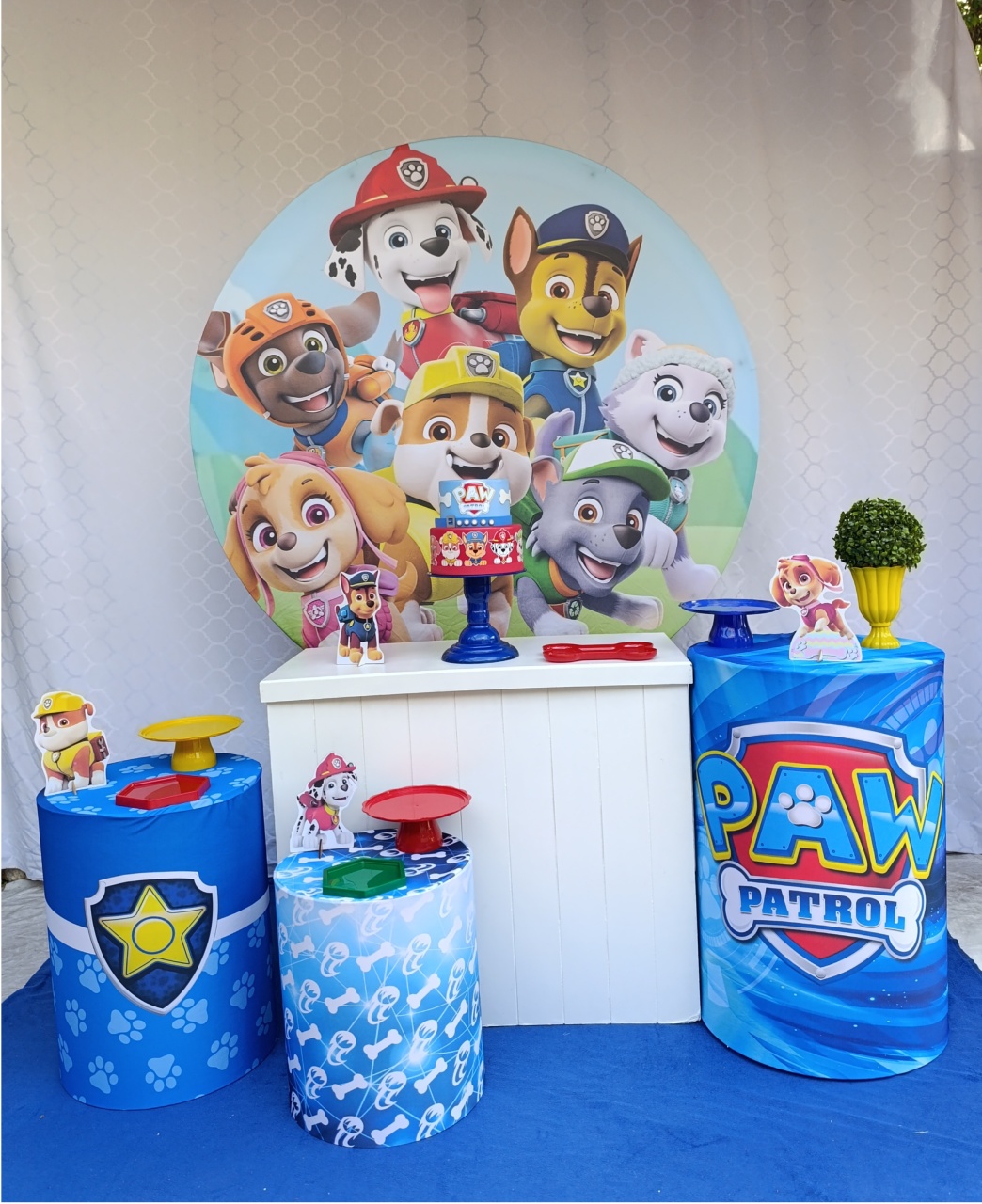Patrulha Canina - Kit Comemore - FELIZ DATA PEGUE E MONTE 