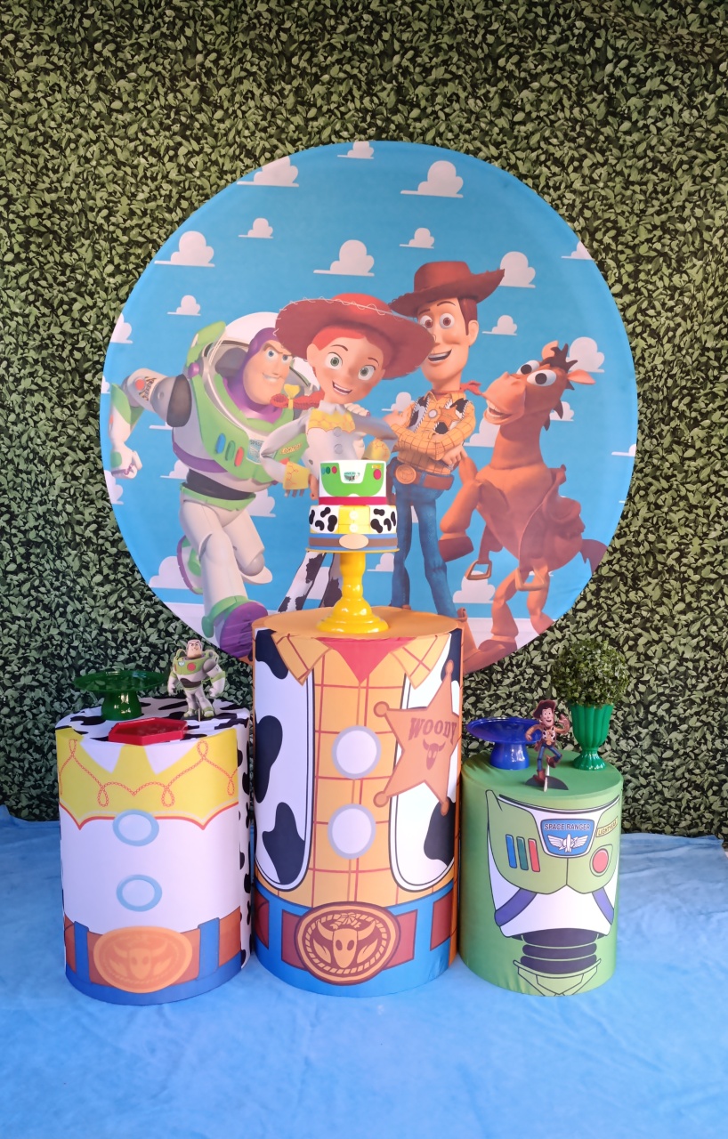 Toystory- Kit Celebrar  - FELIZ DATA PEGUE E MONTE 