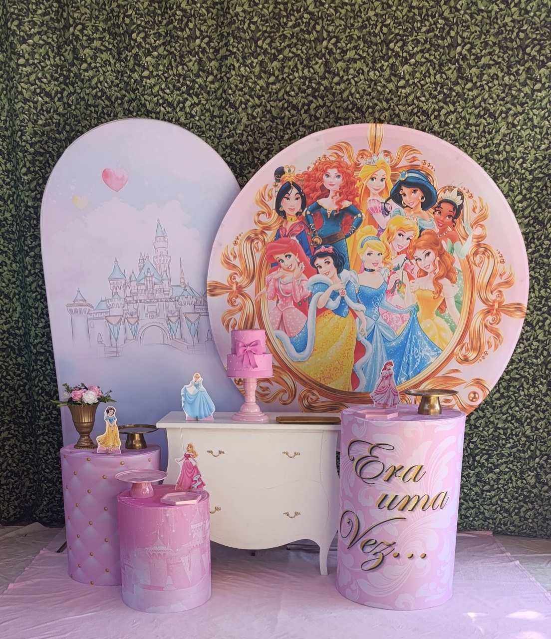 Princesas -Kit Felicidade - FELIZ DATA PEGUE E MONTE 