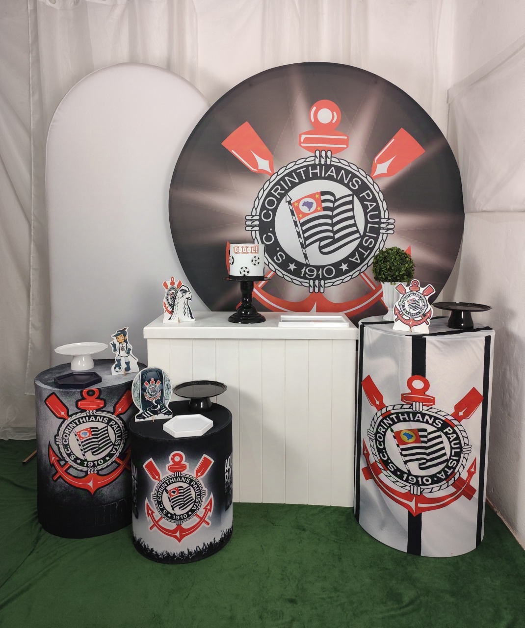 Corinthians - Kit Felicidade - FELIZ DATA PEGUE E MONTE 