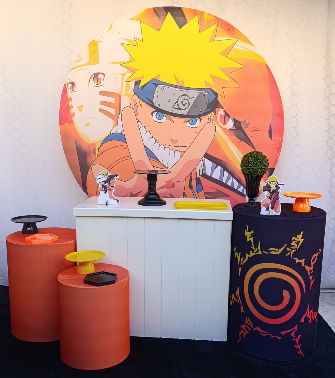 Naruto - Kit Comemore - FELIZ DATA PEGUE E MONTE 