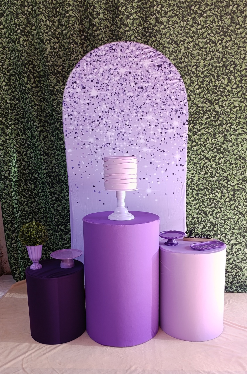 Glitter Roxo - FELIZ DATA PEGUE E MONTE 