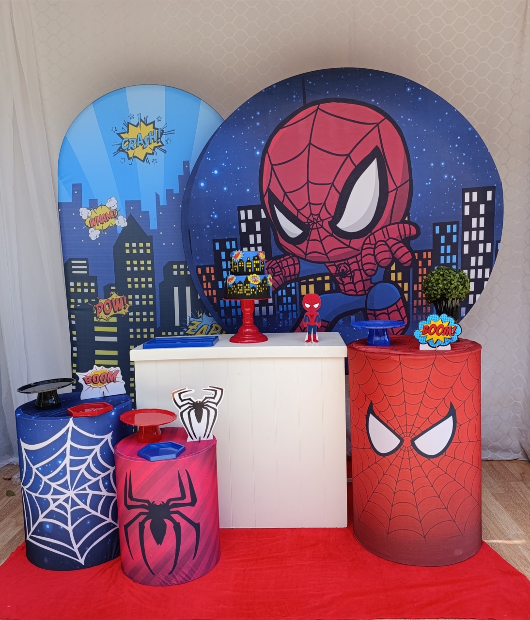 Homem Aranha Baby--Kit Felicidade  - FELIZ DATA PEGUE E MONTE 
