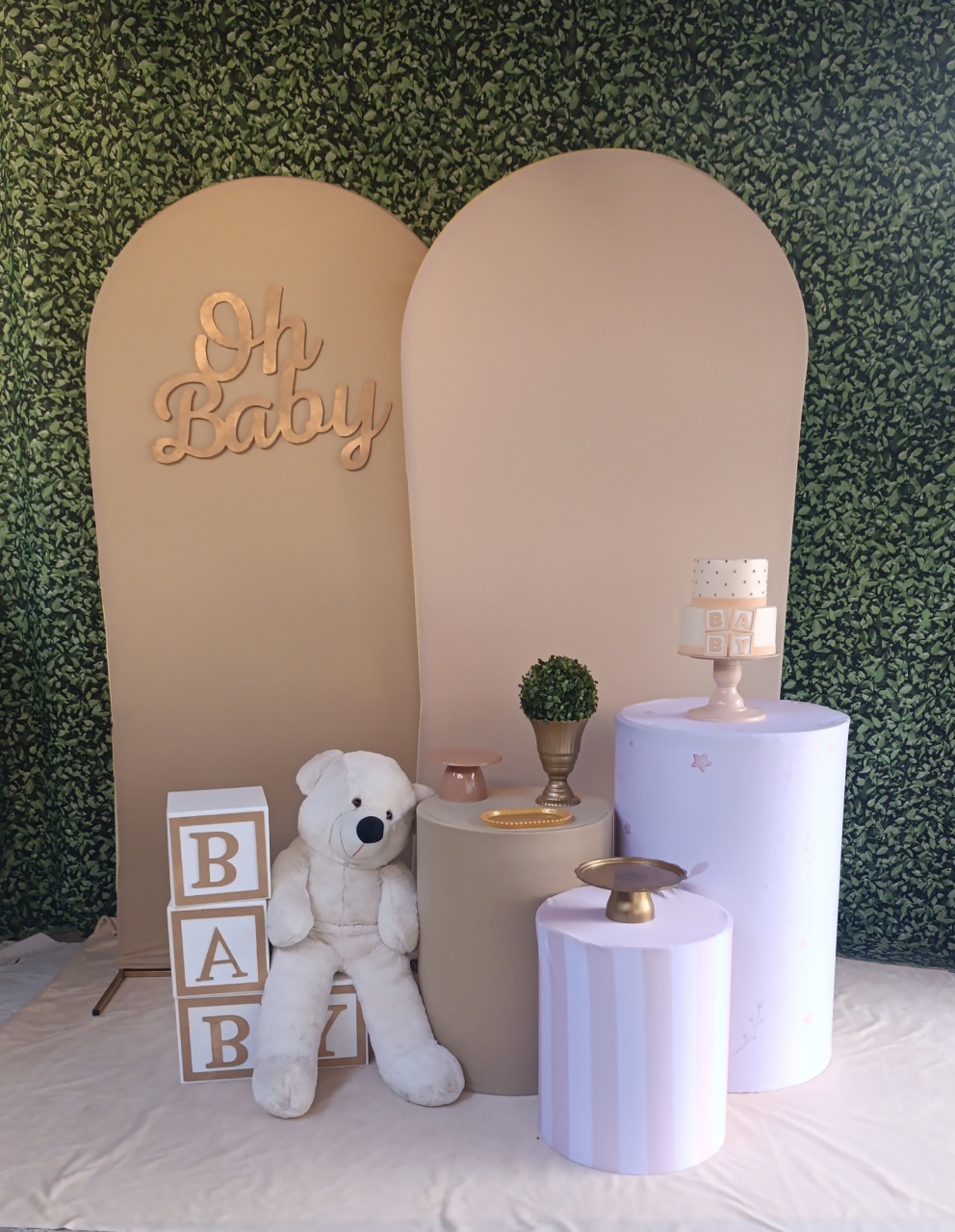 Chá de Bebê Nude  - FELIZ DATA PEGUE E MONTE 
