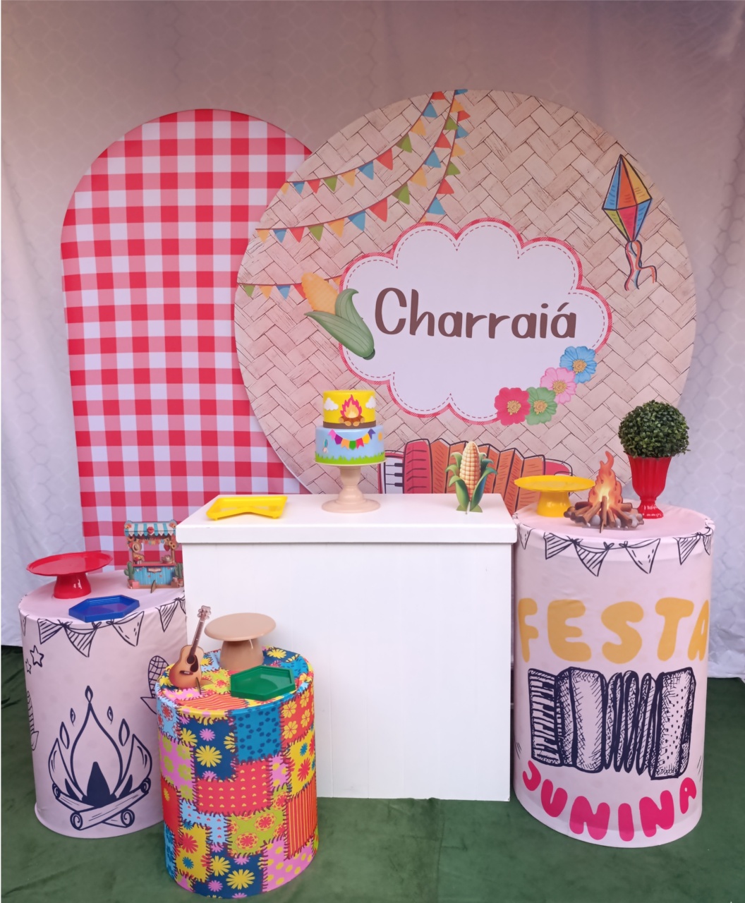 Charraia Vermelho - FELIZ DATA PEGUE E MONTE 