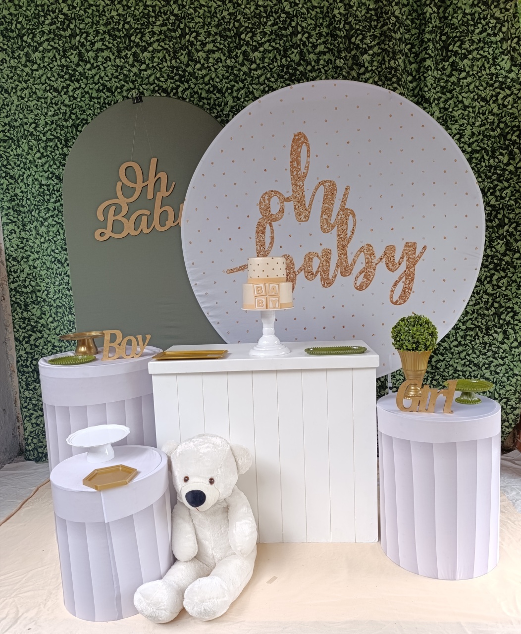 Chá de Bebê Oh Baby  - FELIZ DATA PEGUE E MONTE 