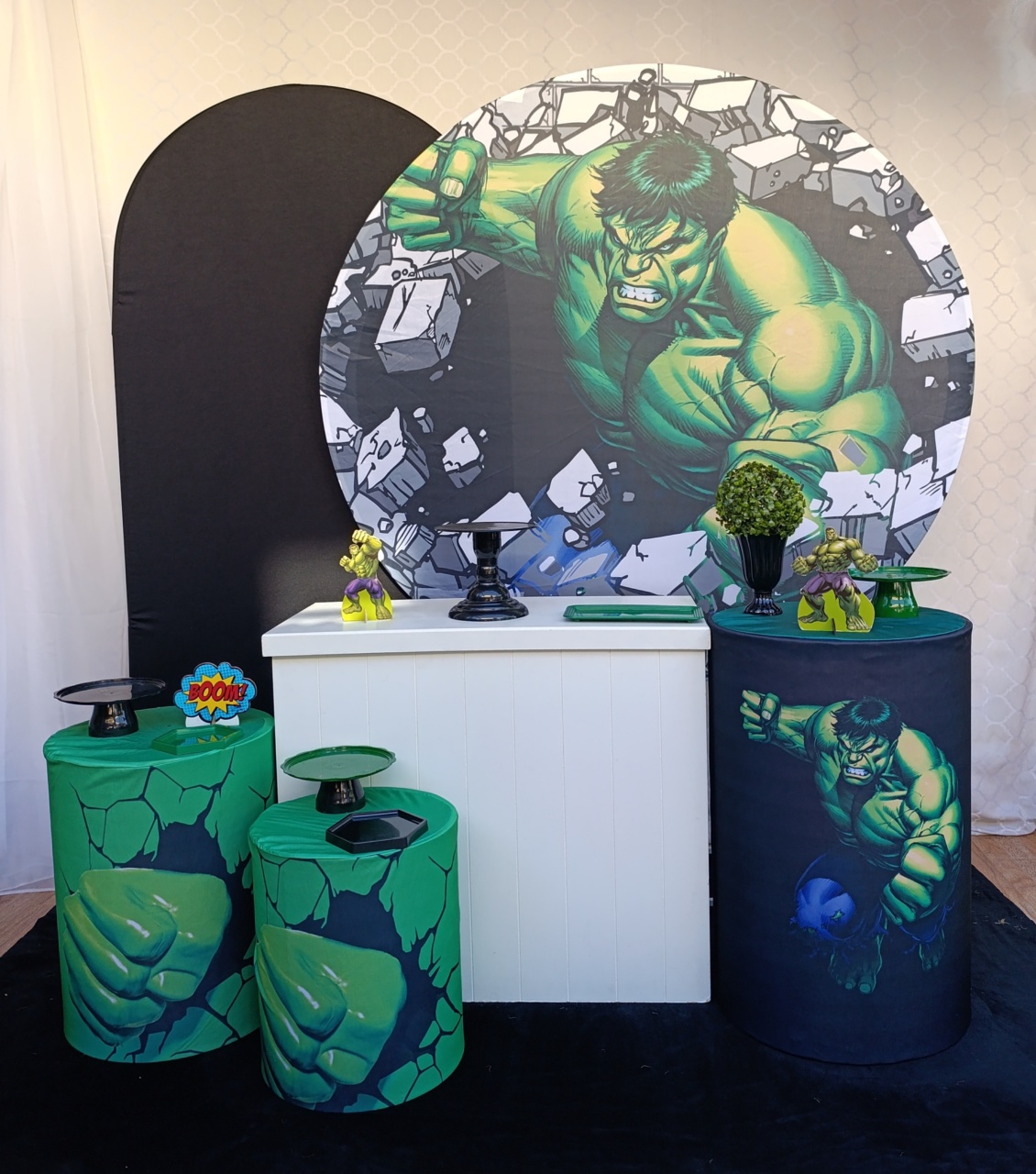 Hulk- Kit Felicidade - FELIZ DATA PEGUE E MONTE 