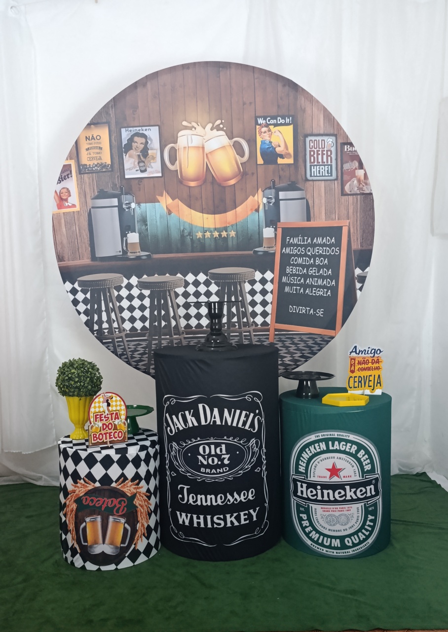 Buteco -Kit Celebrar  - FELIZ DATA PEGUE E MONTE 