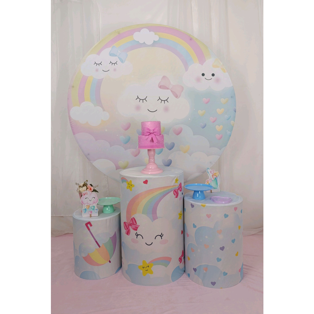 Chuva de Amor - Kit Celebrar - FELIZ DATA PEGUE E MONTE 