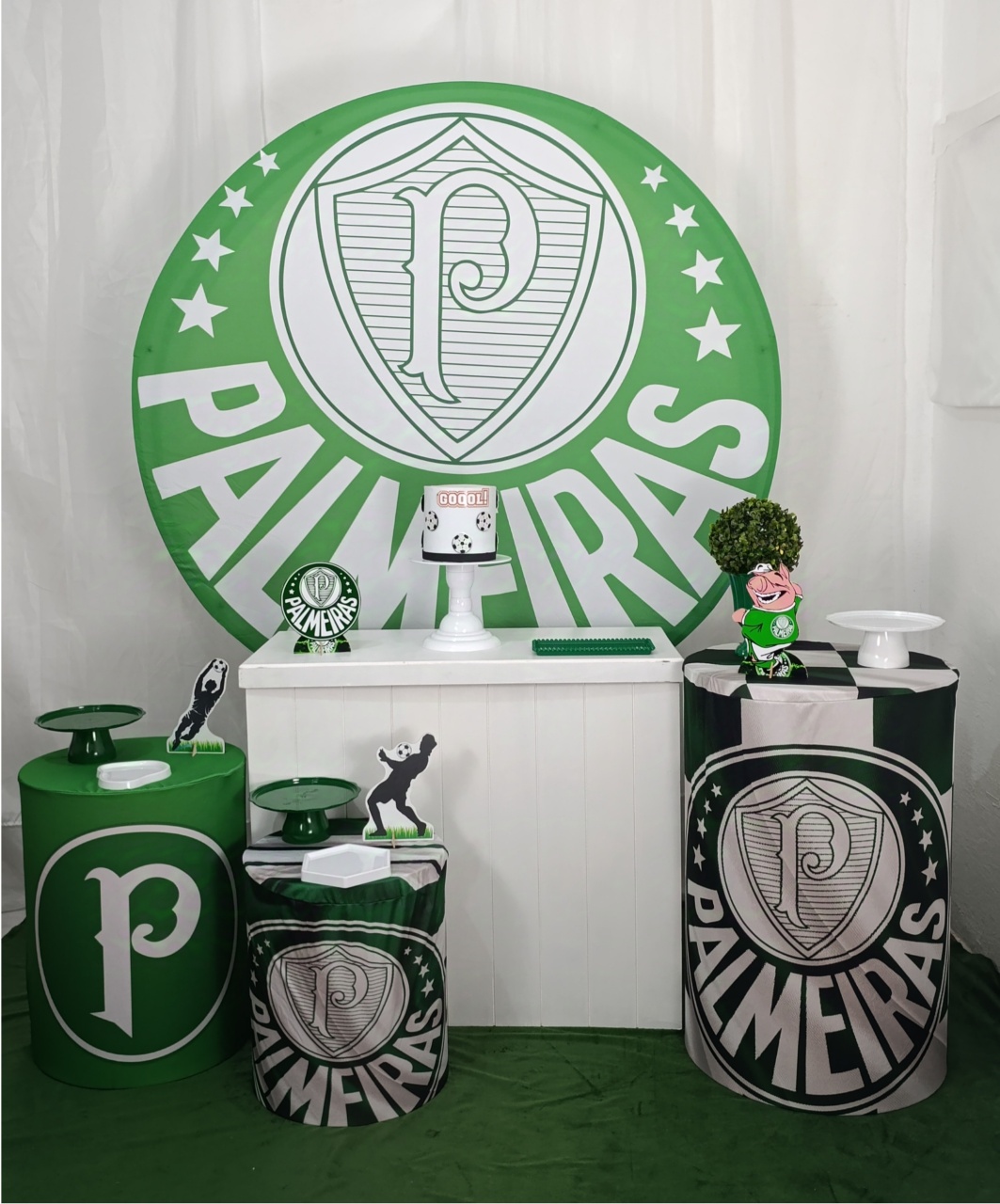 Palmeiras - Kit Comemore - FELIZ DATA PEGUE E MONTE 