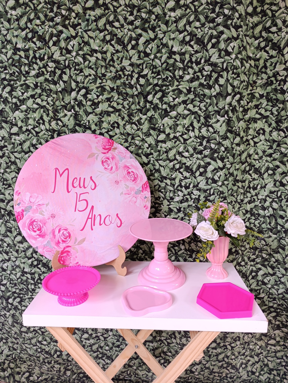 15 Anos- Kit Mesa - FELIZ DATA PEGUE E MONTE 