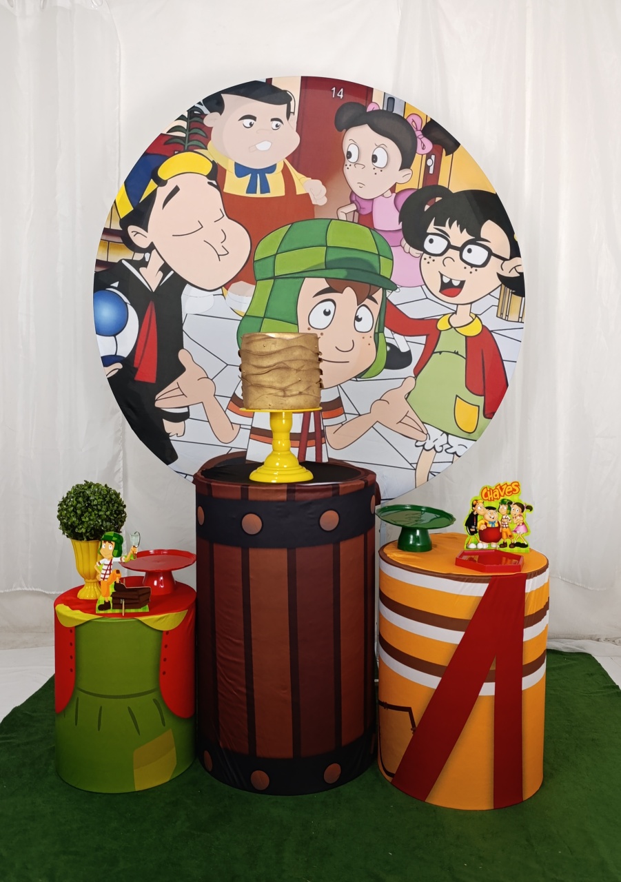 Chaves - Kit Celebrar  - FELIZ DATA PEGUE E MONTE 