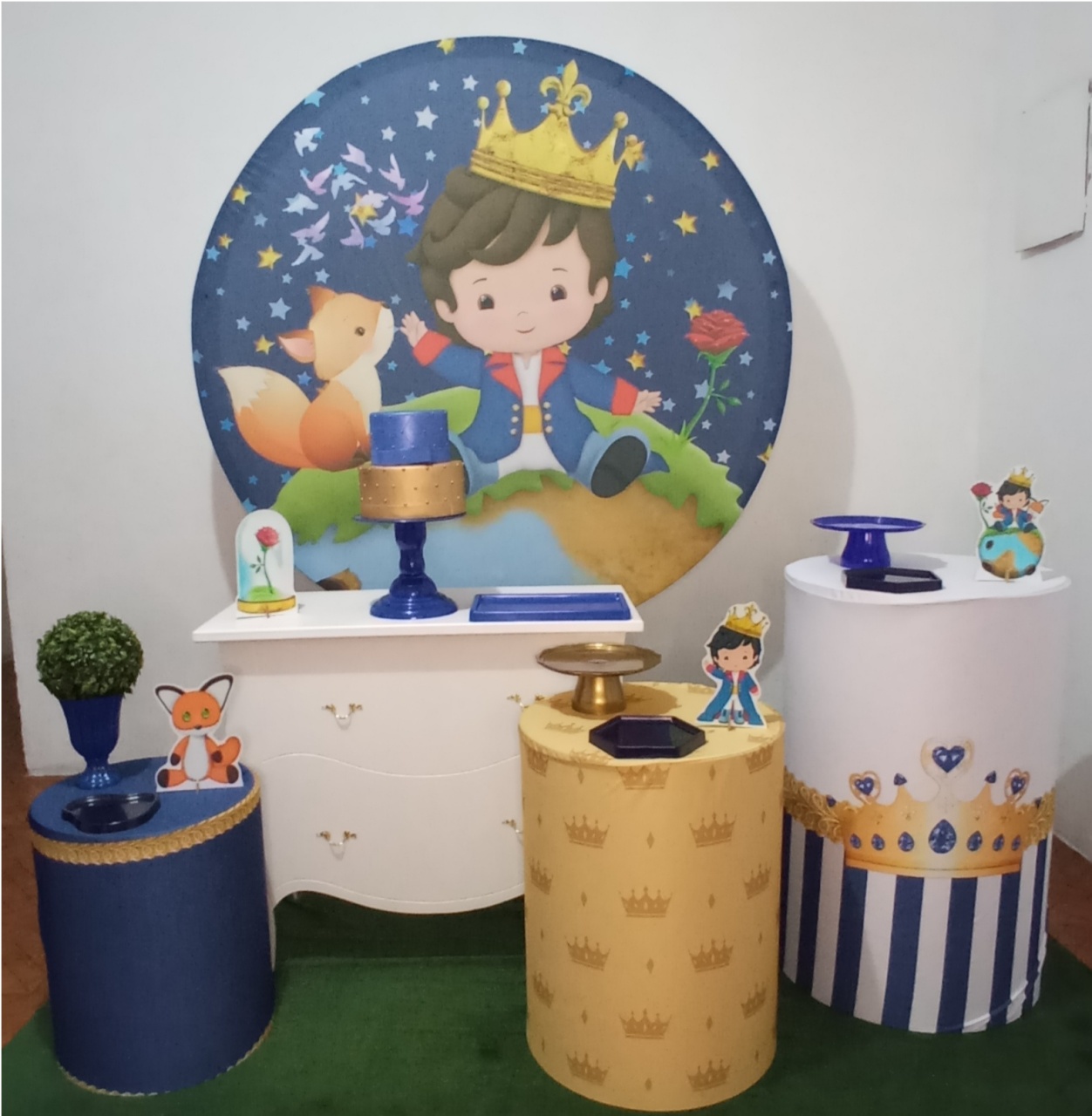 Pequeno Príncipe 2 - Kit Comemore - FELIZ DATA PEGUE E MONTE 