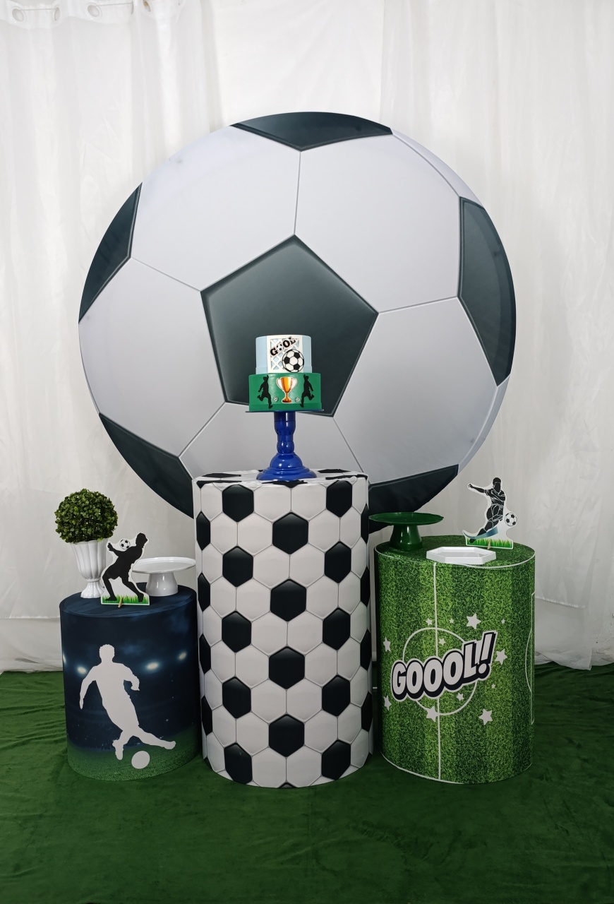 Futebol -Kit Celebrar  - FELIZ DATA PEGUE E MONTE 