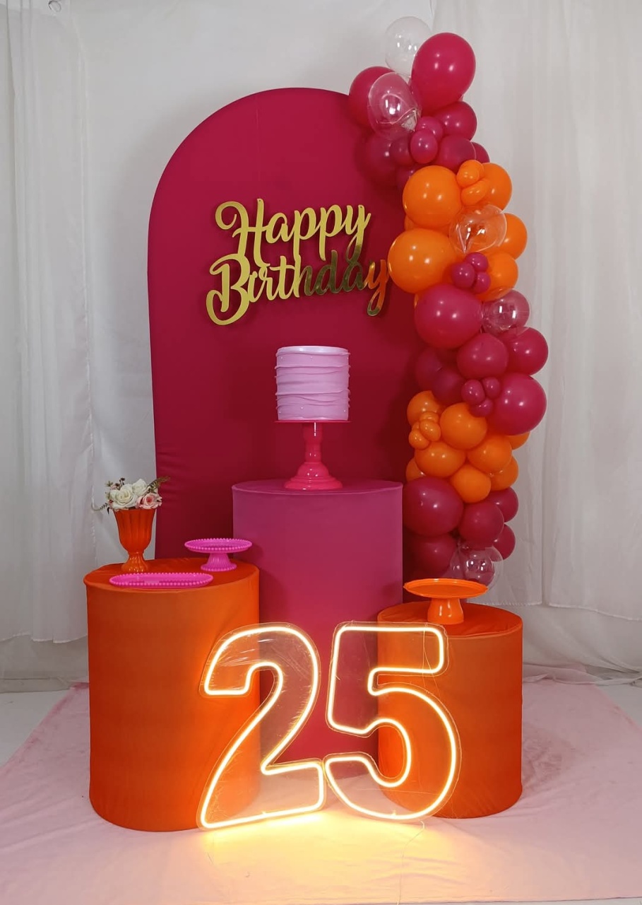 Pink Com Laranja  - FELIZ DATA PEGUE E MONTE 