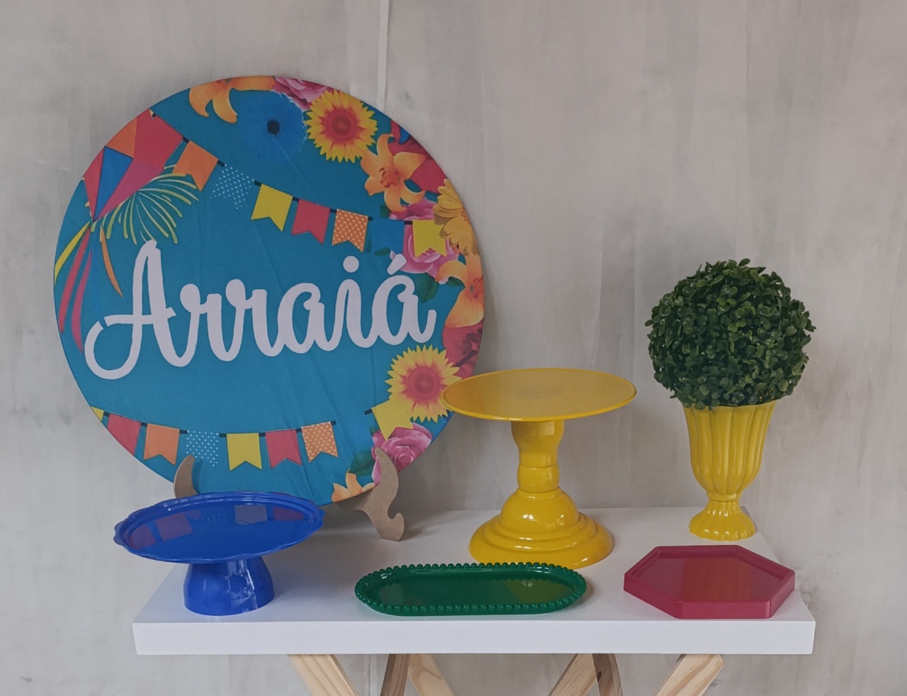 Mini Kit -Arraia - FELIZ DATA PEGUE E MONTE 
