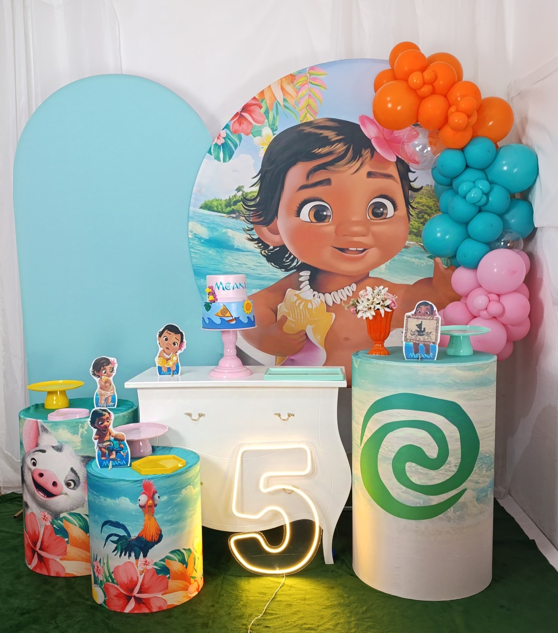 Moana Baby -Kit Felicidade  - FELIZ DATA PEGUE E MONTE 