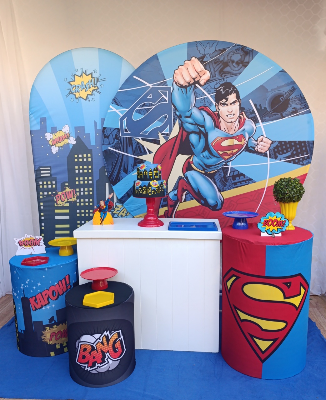 Super Men- Kit Felicidade - FELIZ DATA PEGUE E MONTE 