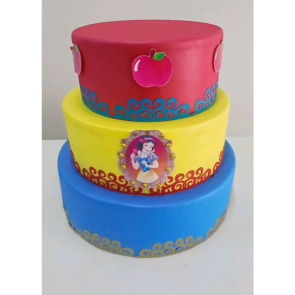 Bolo Fake Branca de Neve - Peg e monte da drica