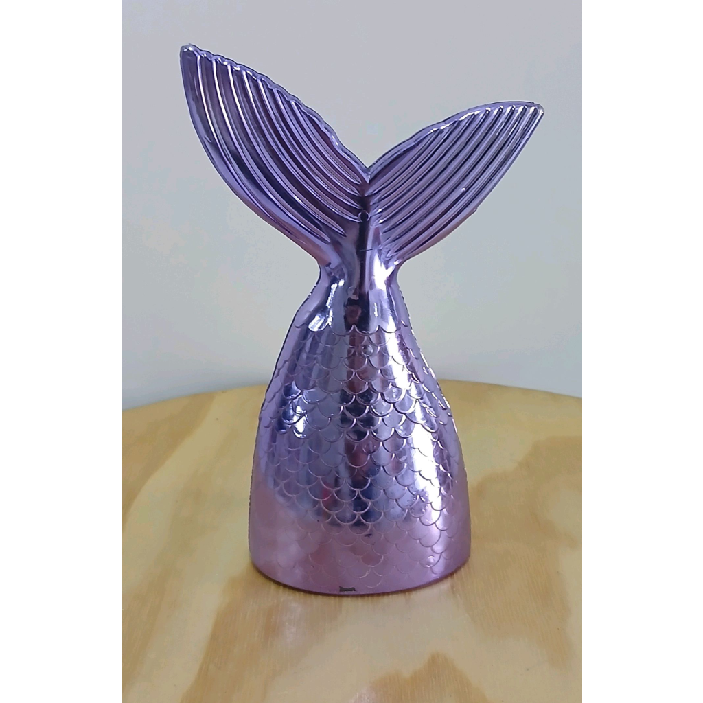 Calda Sereia Plástico - Roxo - Peg e monte da drica