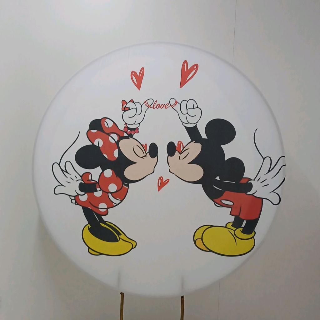 Tecido Mickey E Minnie - Peg e monte da drica