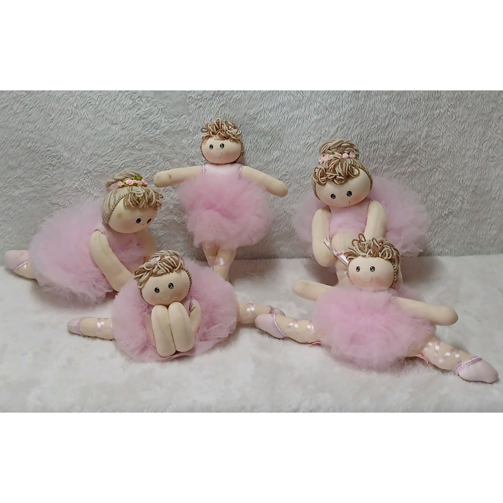 Kit Pelúcia Bailarina - Peg e monte da drica