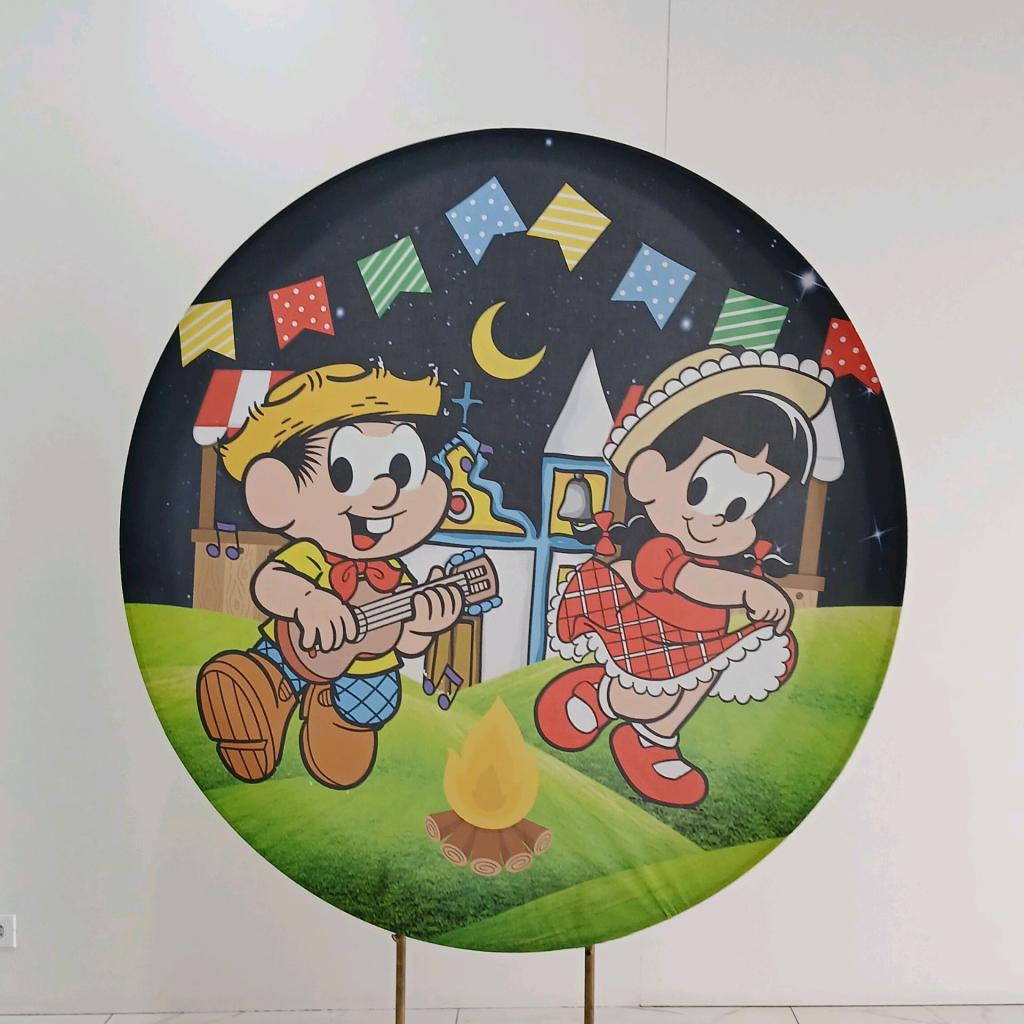 Tecidos Junina Chico Bento - Peg e monte da drica