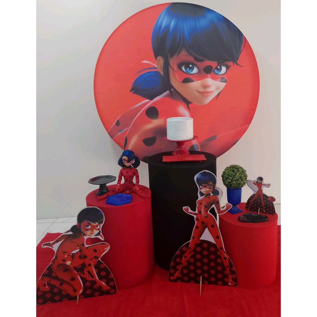 Kit Lady Bug - Peg e monte da drica