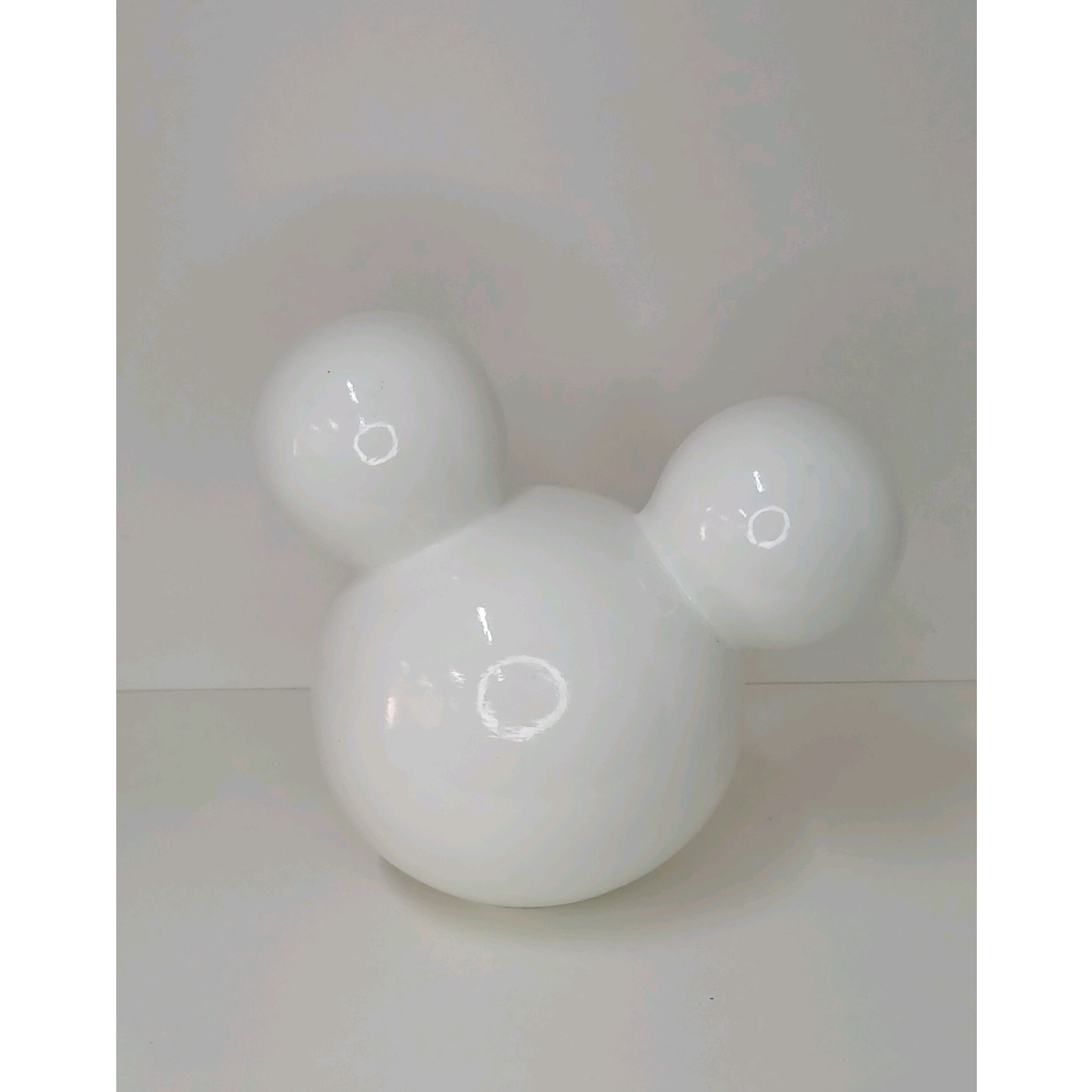 Cabeça Mickey - Branco - Peg e monte da drica