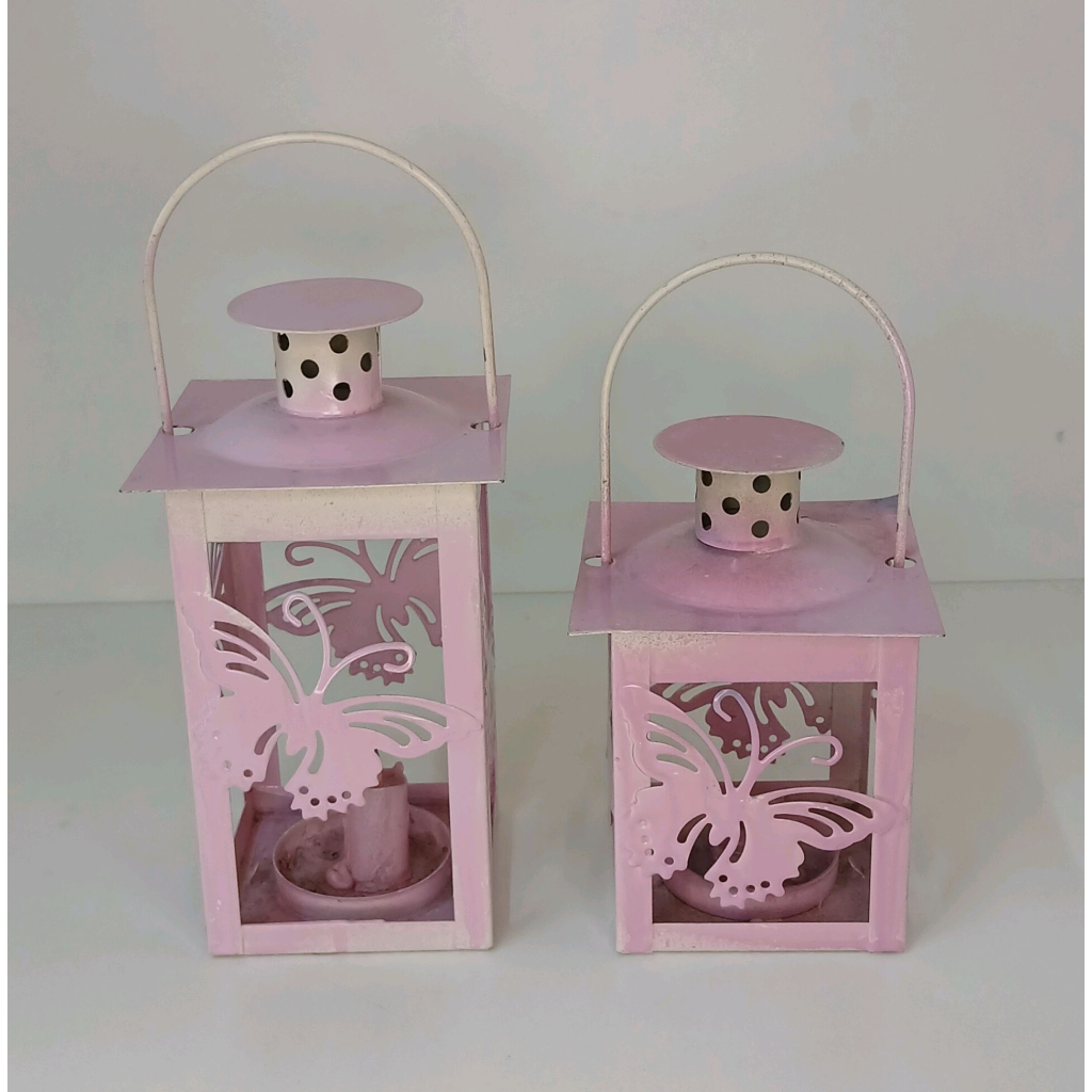 Kit Mini Cartisal Borboleta - Rosa Bebê - Peg e monte da drica
