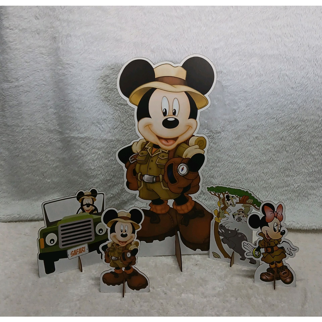 Kit Display Mickey Safari - Peg e monte da drica