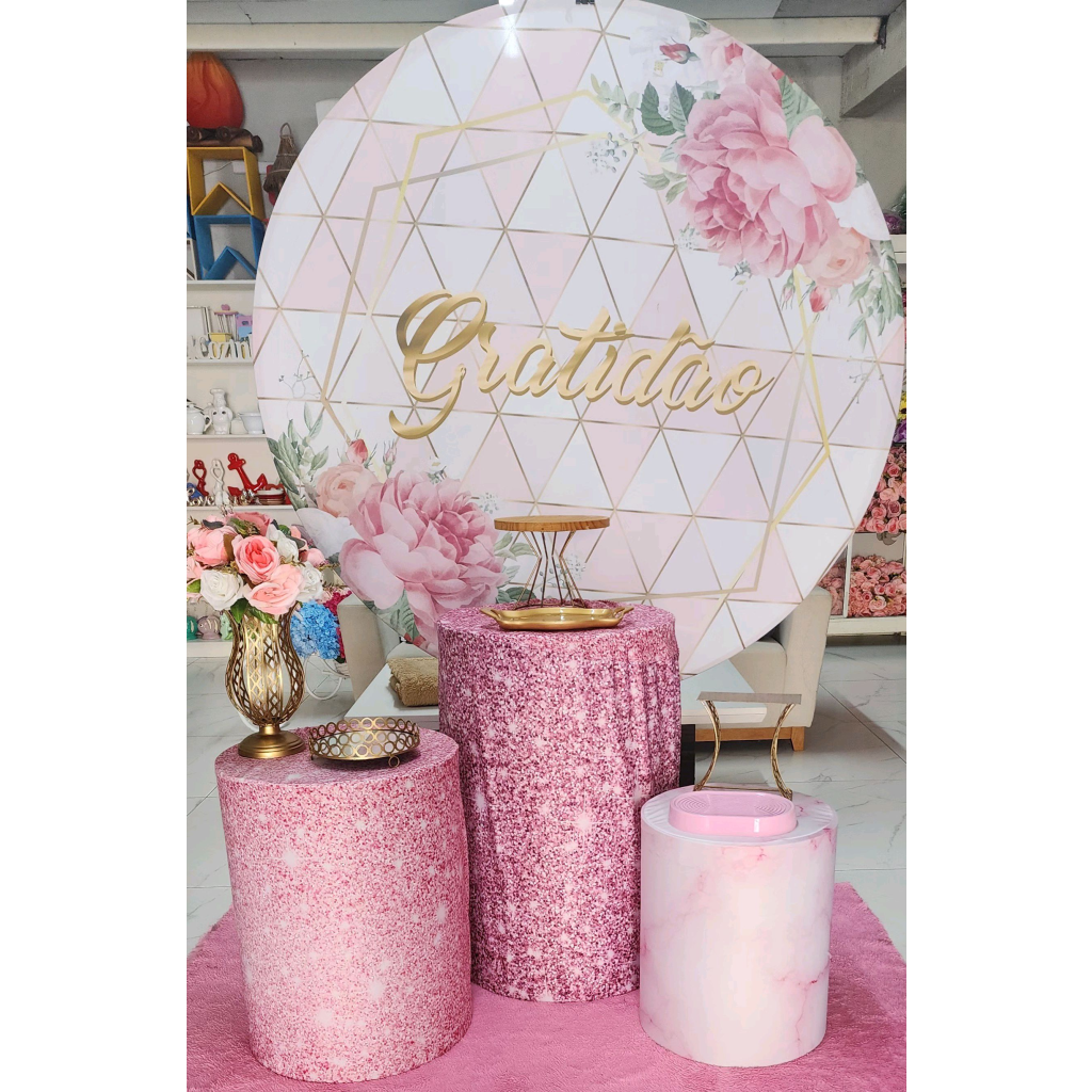 Kit Gratidão Rosa - Peg e monte da drica