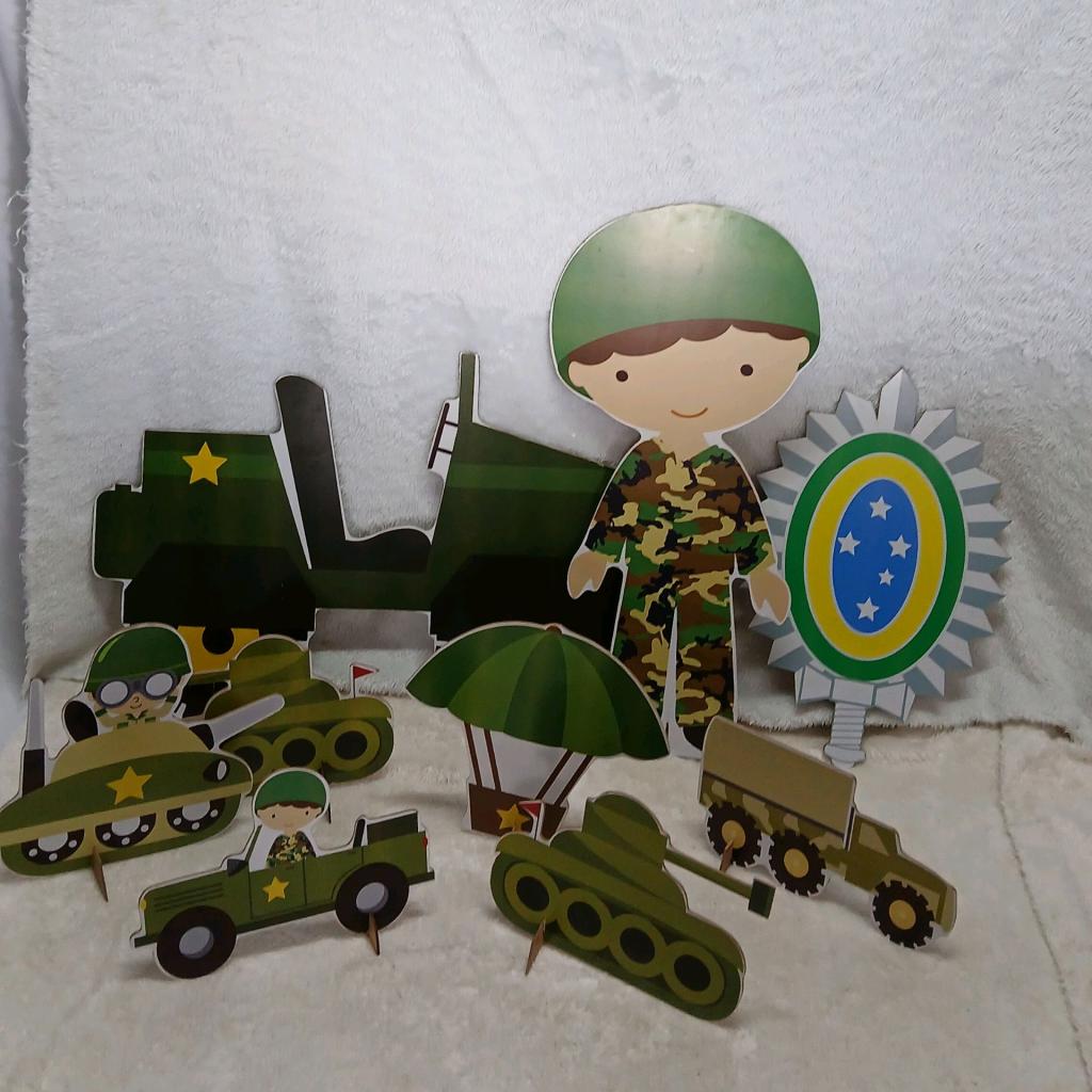 Kit Display Exército - Peg e monte da drica