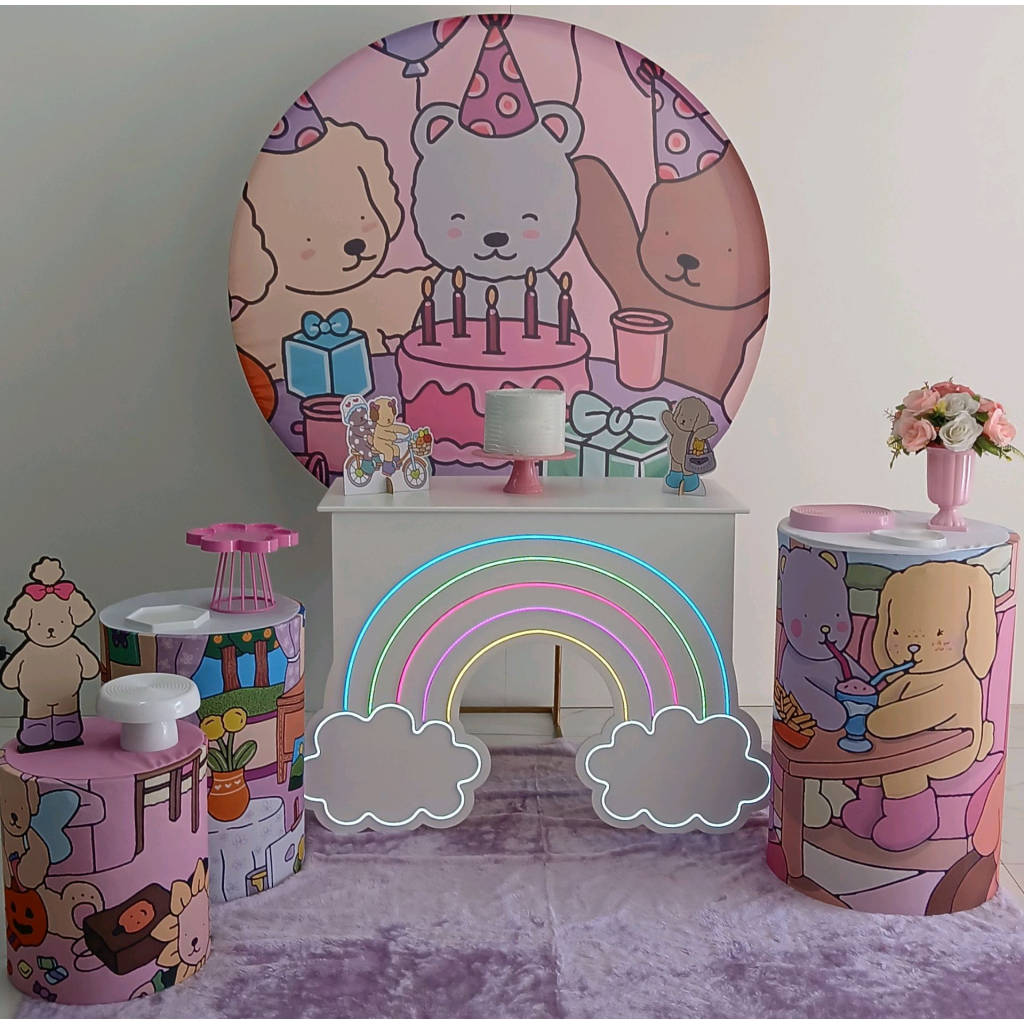 Kit Prata Boobie Goods Happy Birthday - Peg e monte da drica