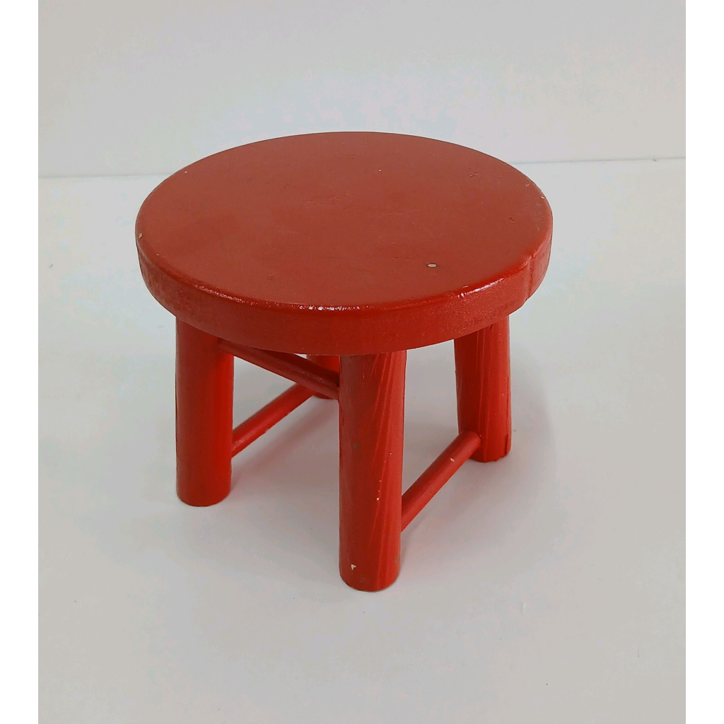 Porta Doces Banquinho - Vermelho - Peg e monte da drica