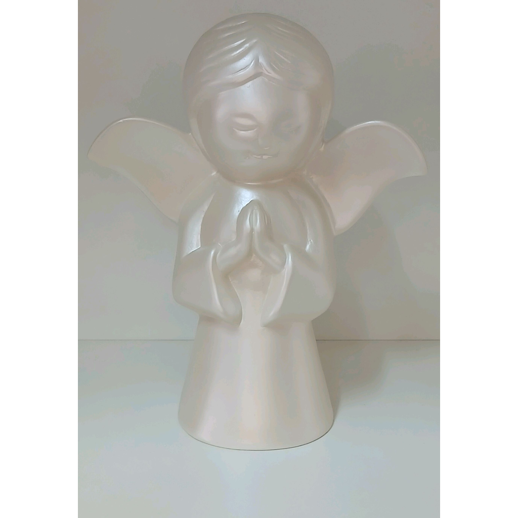 Anjinho Em Louça - Branco - Peg e monte da drica