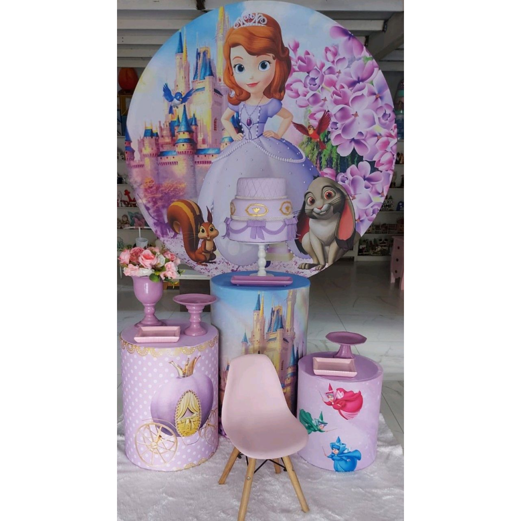 Kit Princesa Sofia - Peg e monte da drica