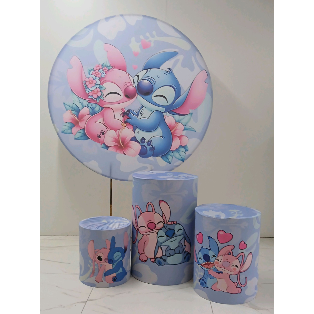 Tecido Stich Azul - Peg e monte da drica