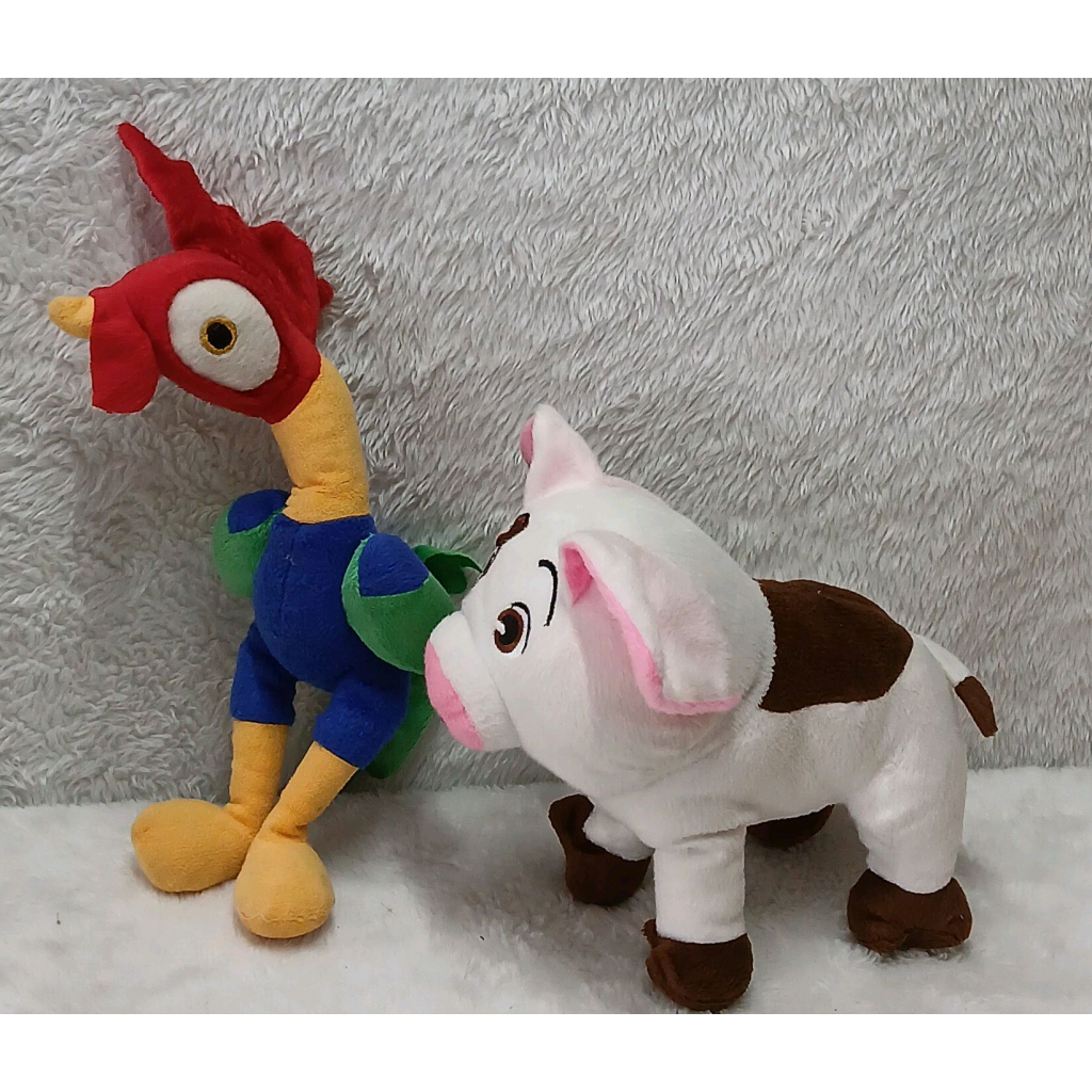 Kit Pelúcia Bichinhos Moana - Peg e monte da drica