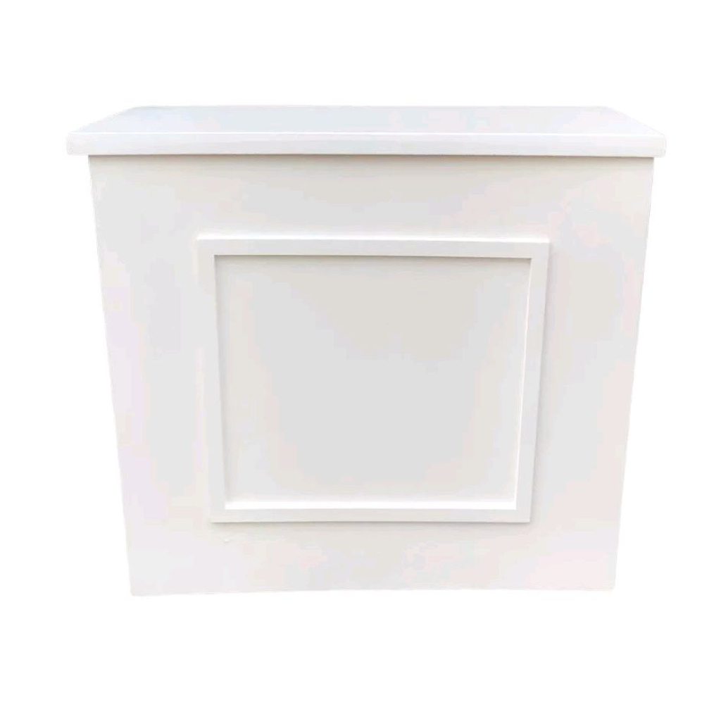 Mesa Balcão Moldura - Branco - Peg e monte da drica