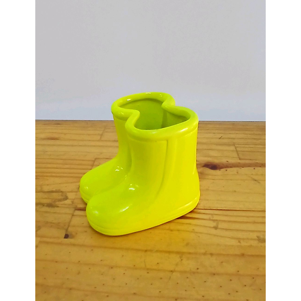 Botinha Louça  Neon - Amarelo - Peg e monte da drica